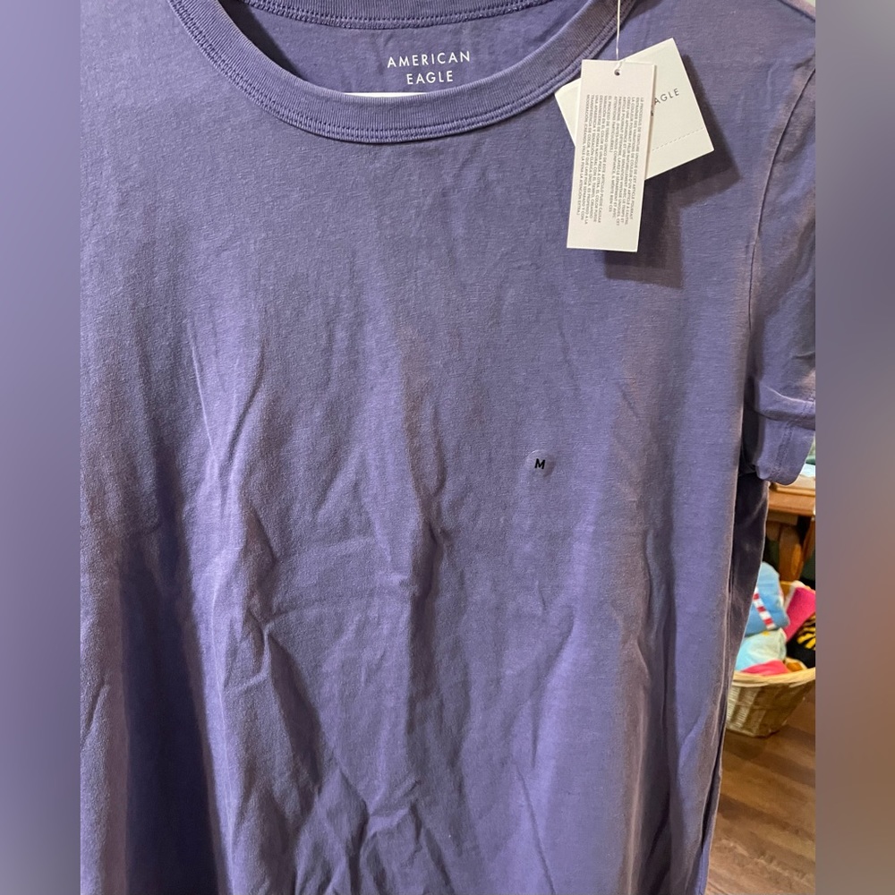 NWT American Eagle purple tee